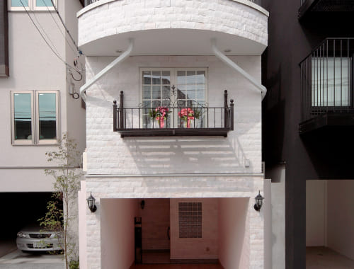 狭小地に建てる家写真