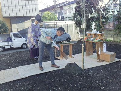 世田谷区Ｙ邸　地鎮祭