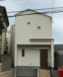 - コトブキホームビルダー|目黒区・品川区の狭小地での注文住宅を手掛ける工務店 世田谷区T邸 竣工 外観